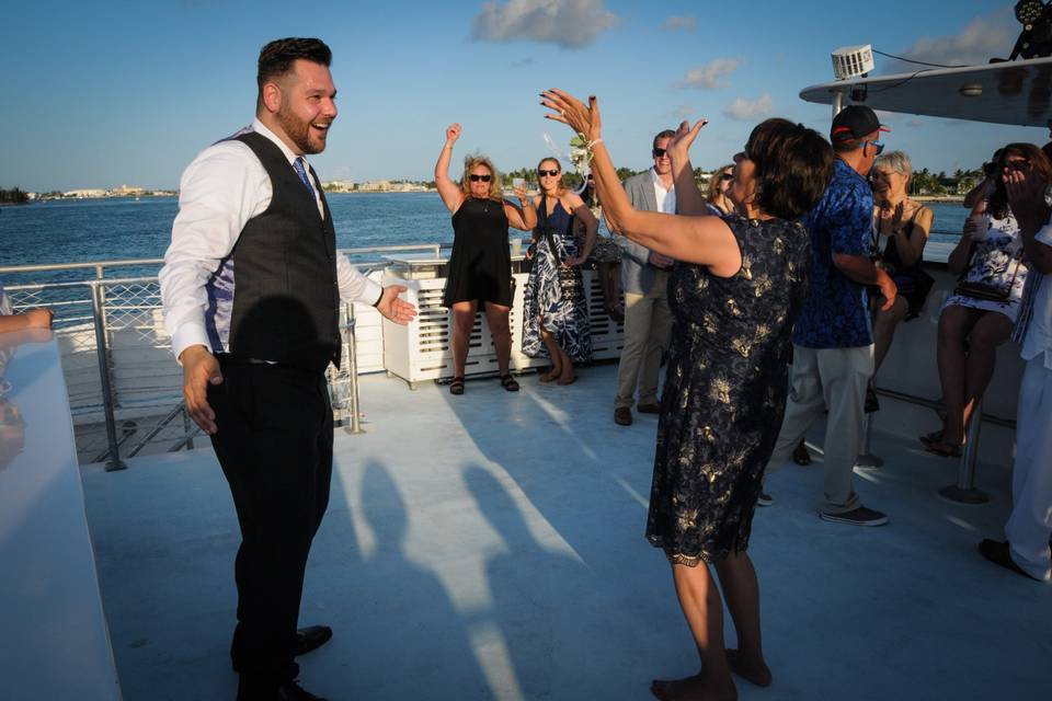 Key West Boat Weddings