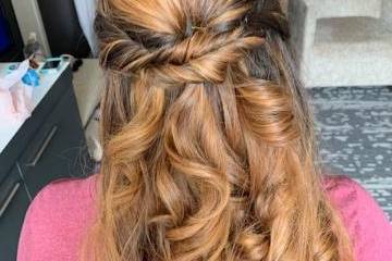 Bridesmaids hair