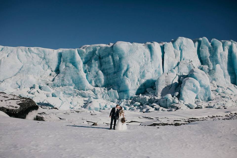 Couple kissing