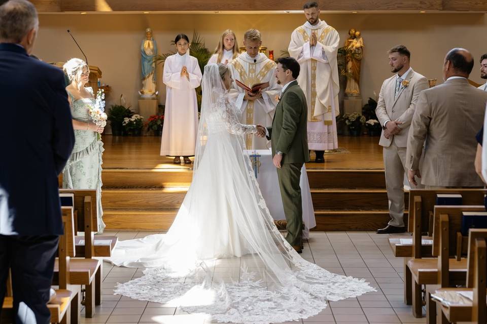 Congrats to the happy couple
