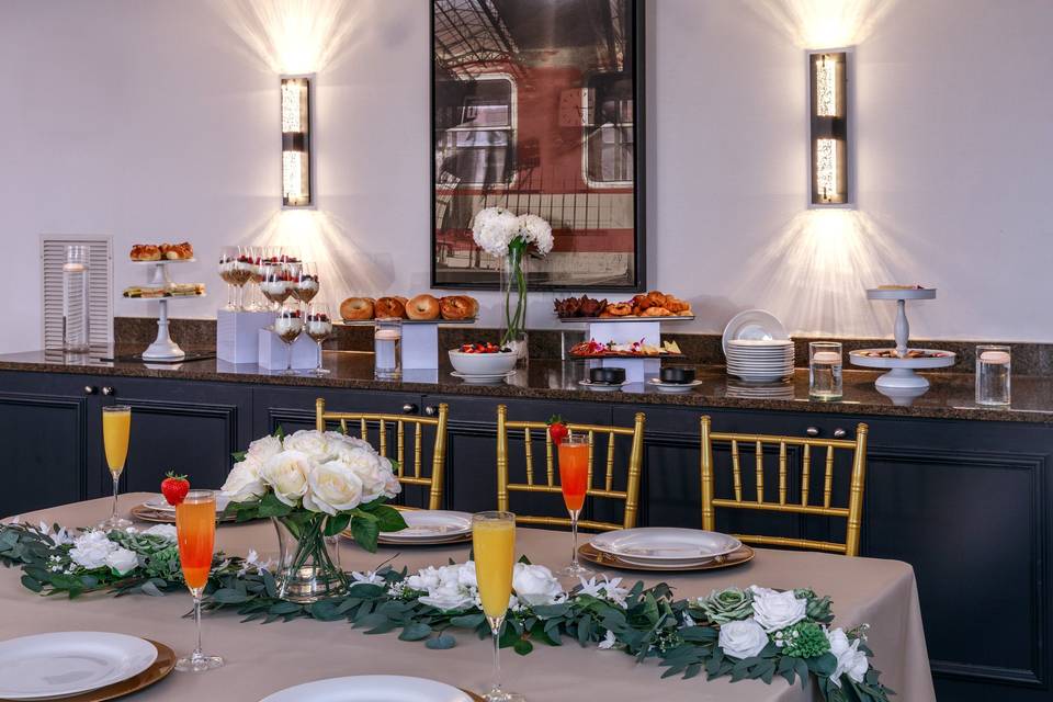 Bridal Get ready Room - Food