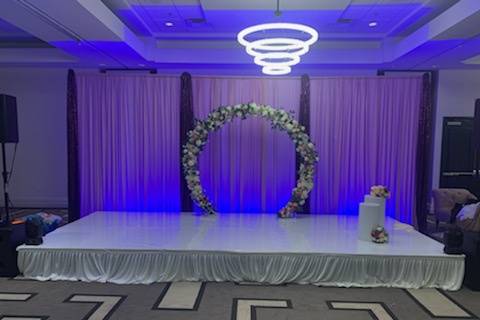 Wedding Stage & Own Arch