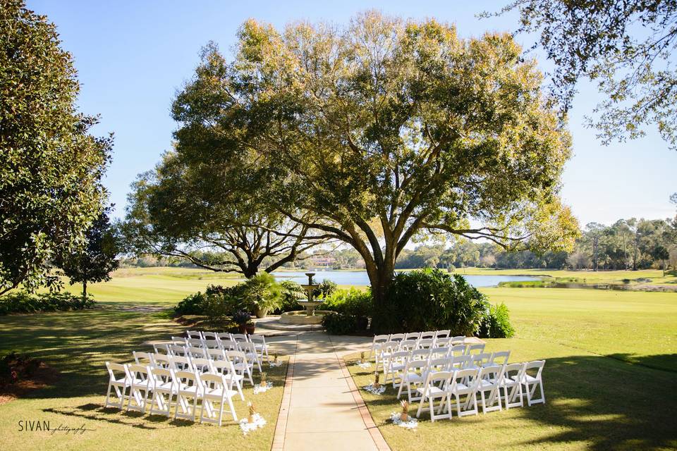 Legends Courtyard Ceremony