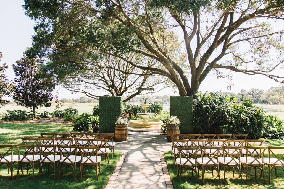 Legends Courtyard Ceremony