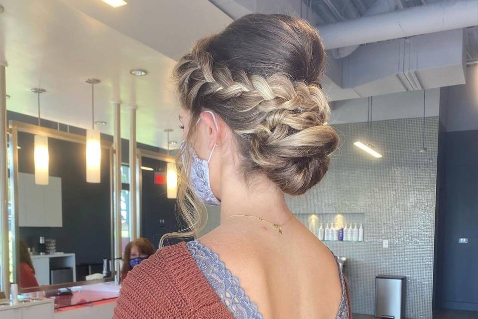 Braid and updo