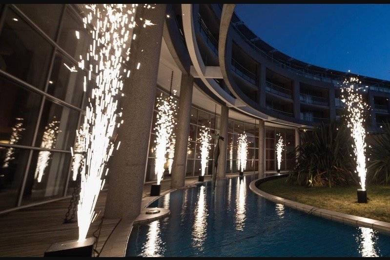 Sparkler fountain