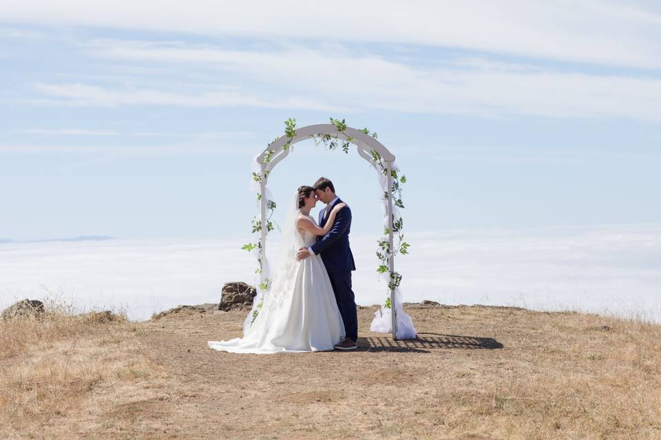 Trojan Point Wedding