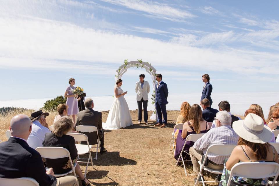 Trojan Point Wedding