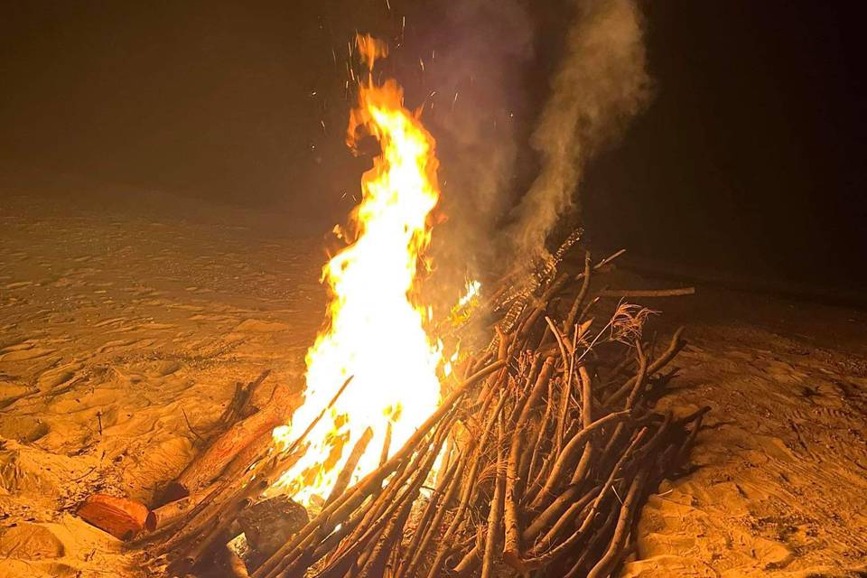 Beach Bonfire