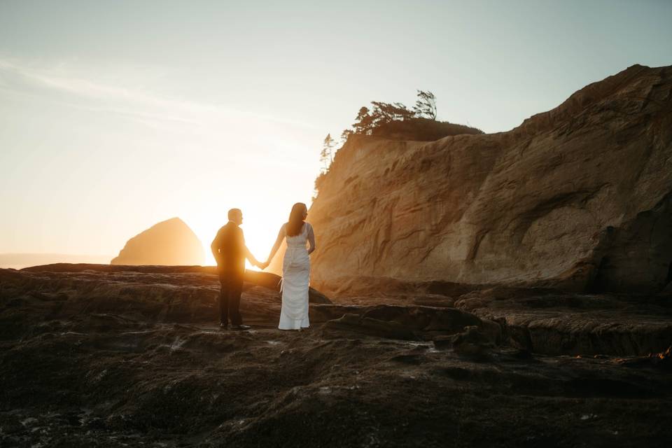 Coastal elopement
