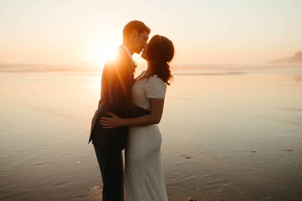 Coastal wedding