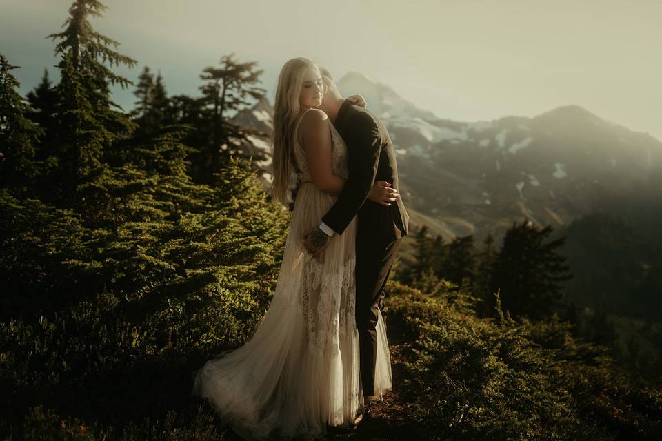 Mountain elopement