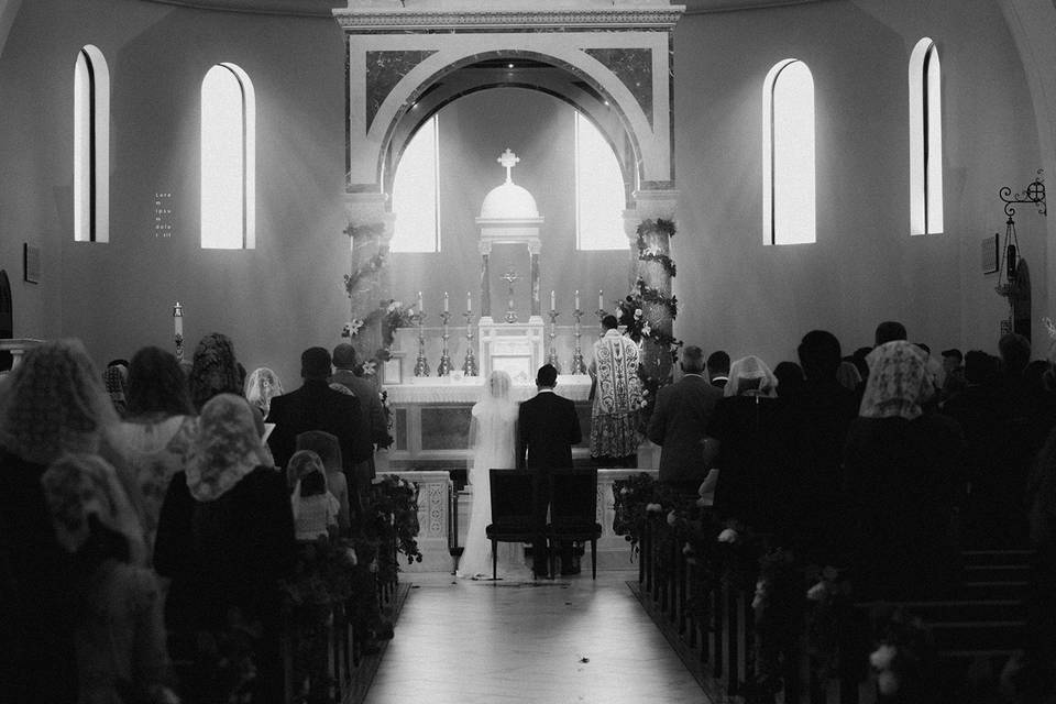 Light filled church