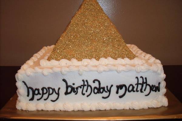 Egyptian Birthday Cake
