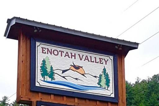 Enotah valley sign
