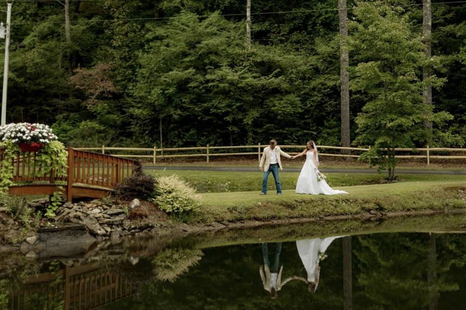 Bridge Over Pond