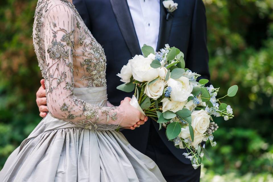 Elegant Bride and Groom