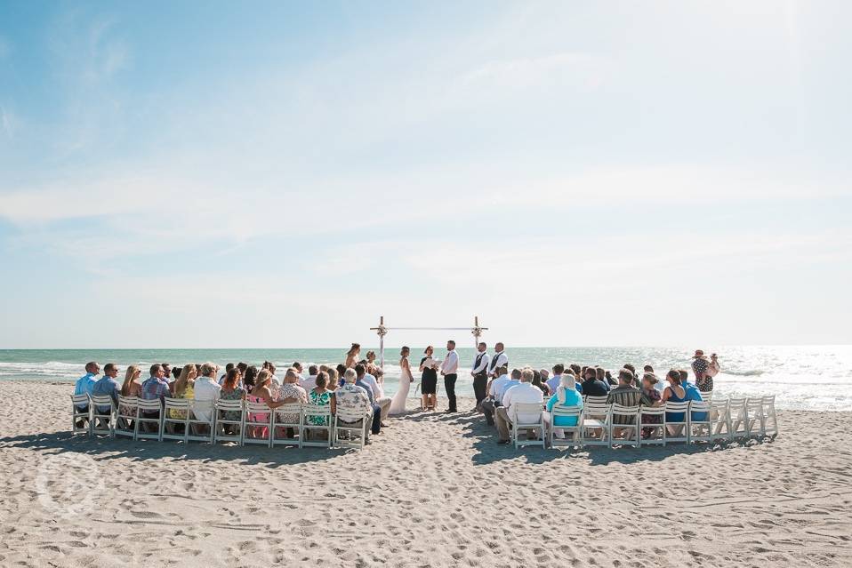 Beach wedding