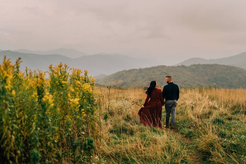 Romantic stroll