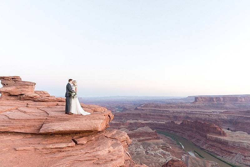 Intimate Southern Utah Wedding