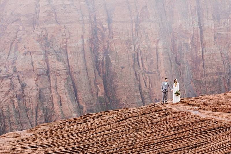 Intimate Southern Utah Wedding