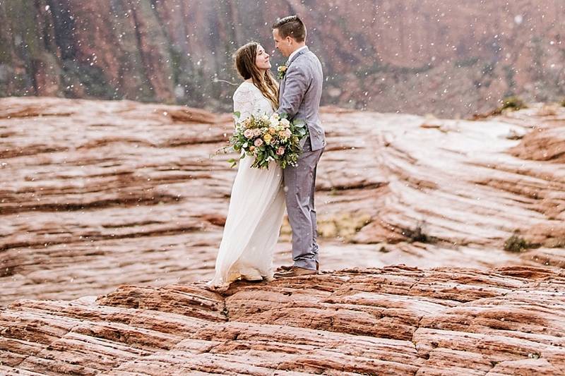 Intimate Southern Utah Wedding