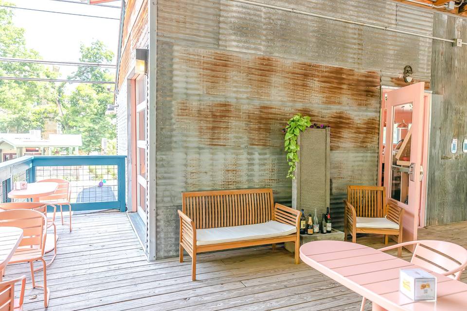 Upstairs Outdoor Patio