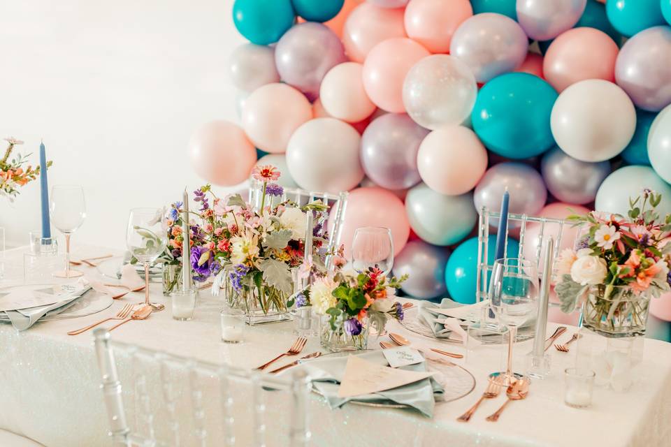 Holographic Styled Shoot