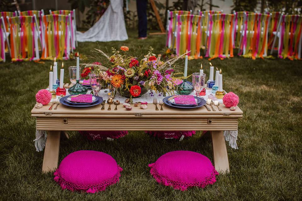 Colorful Boho Styled Shoot