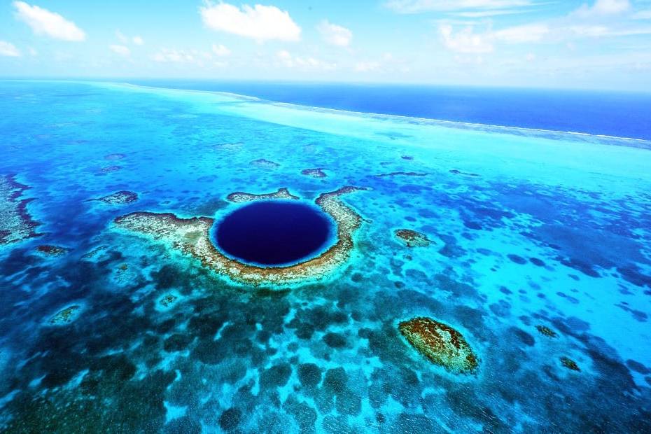 Diving the Blue Hole, Belize