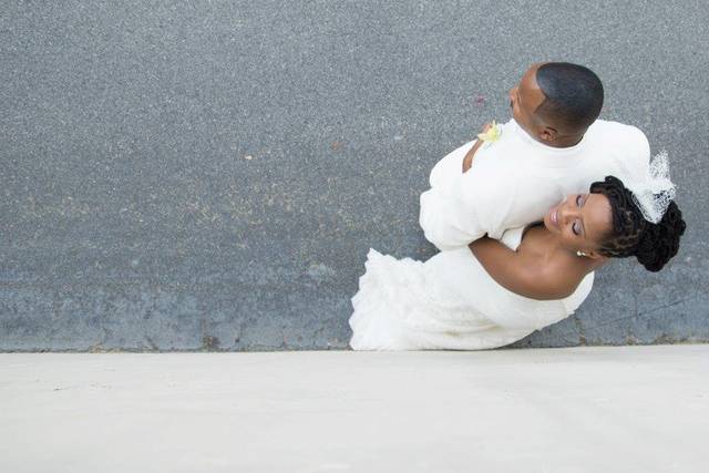 Creative couple portrait
