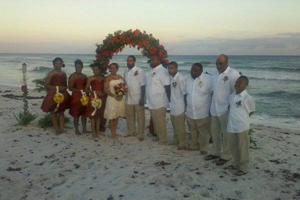 Robinson-Franklin Wedding @ Navarre Beach Florida 05.14.11