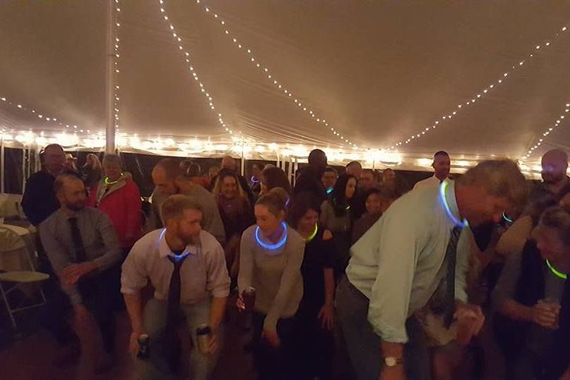 Wedding dance floor