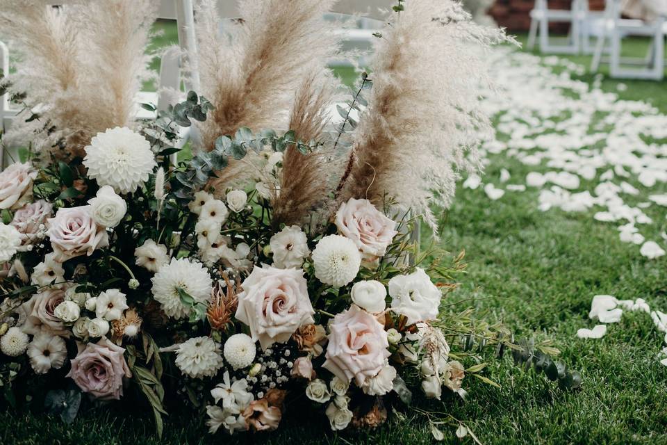 Boho ceremony