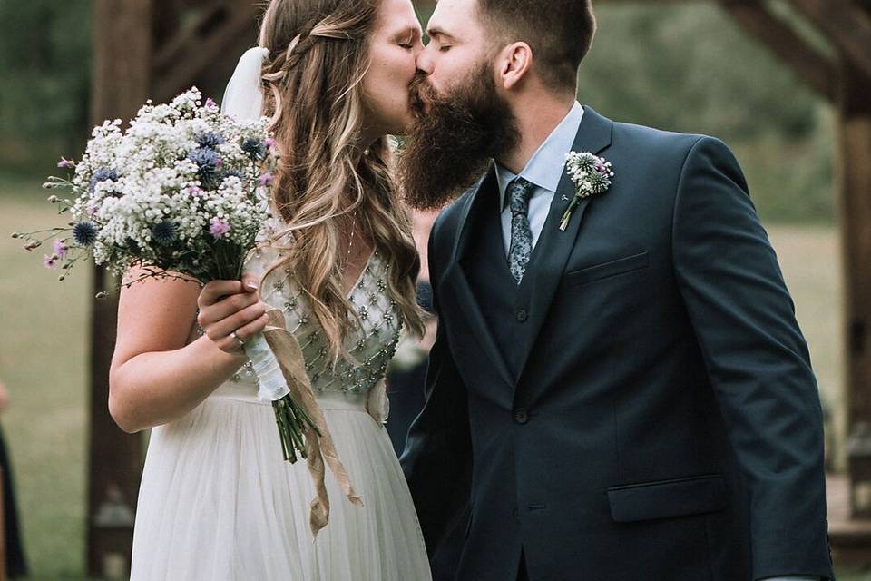 Bride and groom