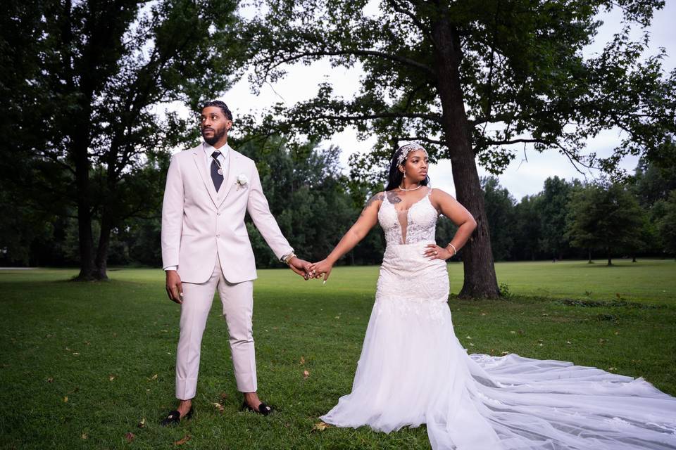 Bride and Groom post ceremony
