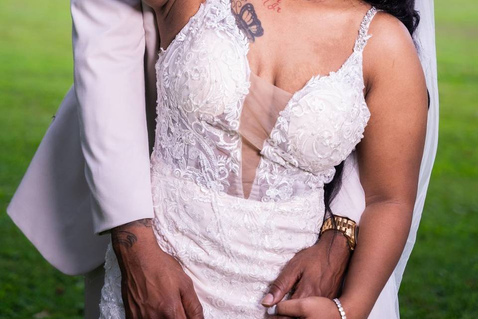 Bride and Groom post ceremony