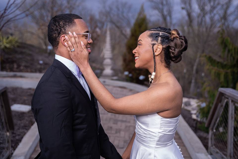 Bride and Groom post ceremony