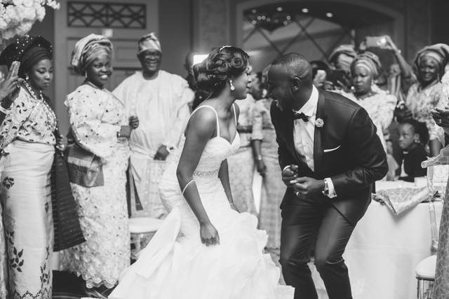Couple dancing