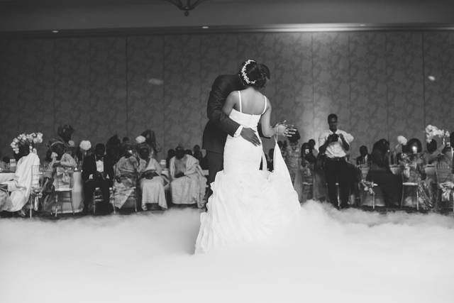 Couple dancing