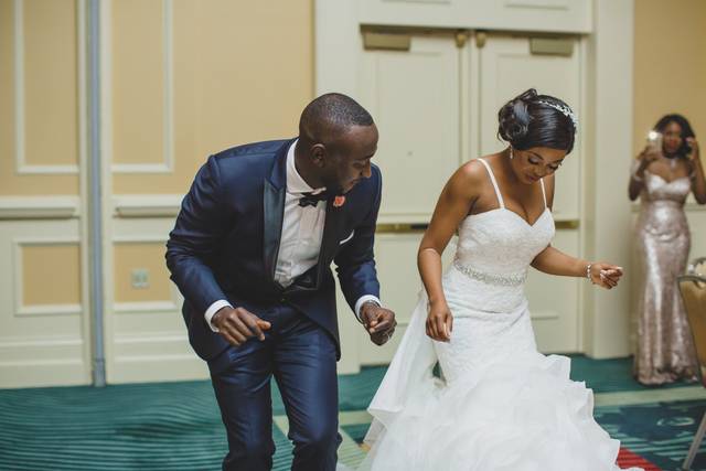 Couple dancing