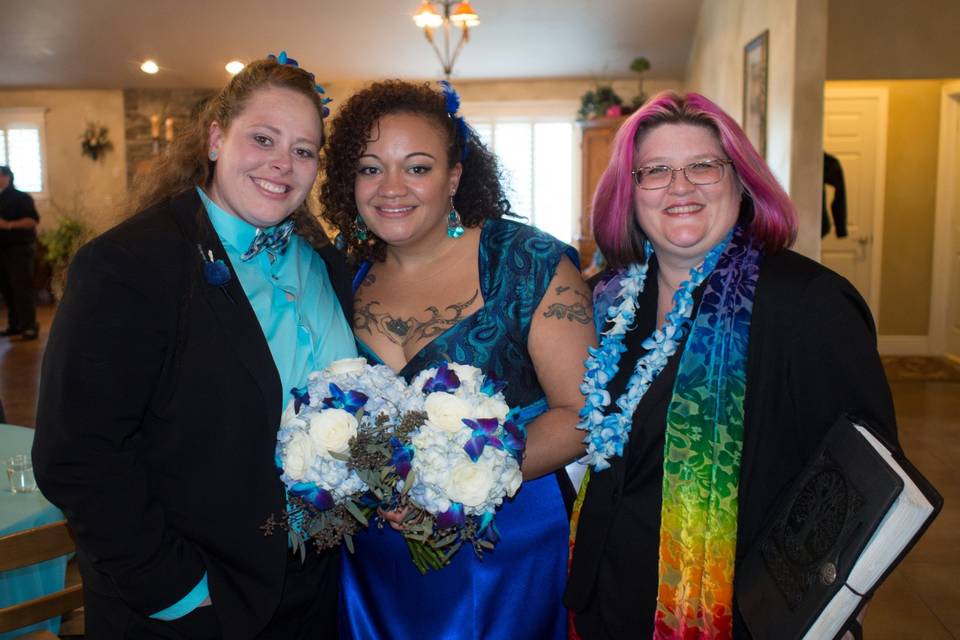 Heather & Blu's Handfasting