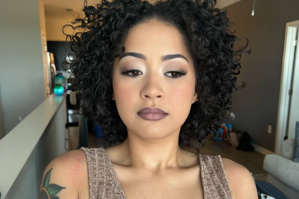 Bridal party makeup