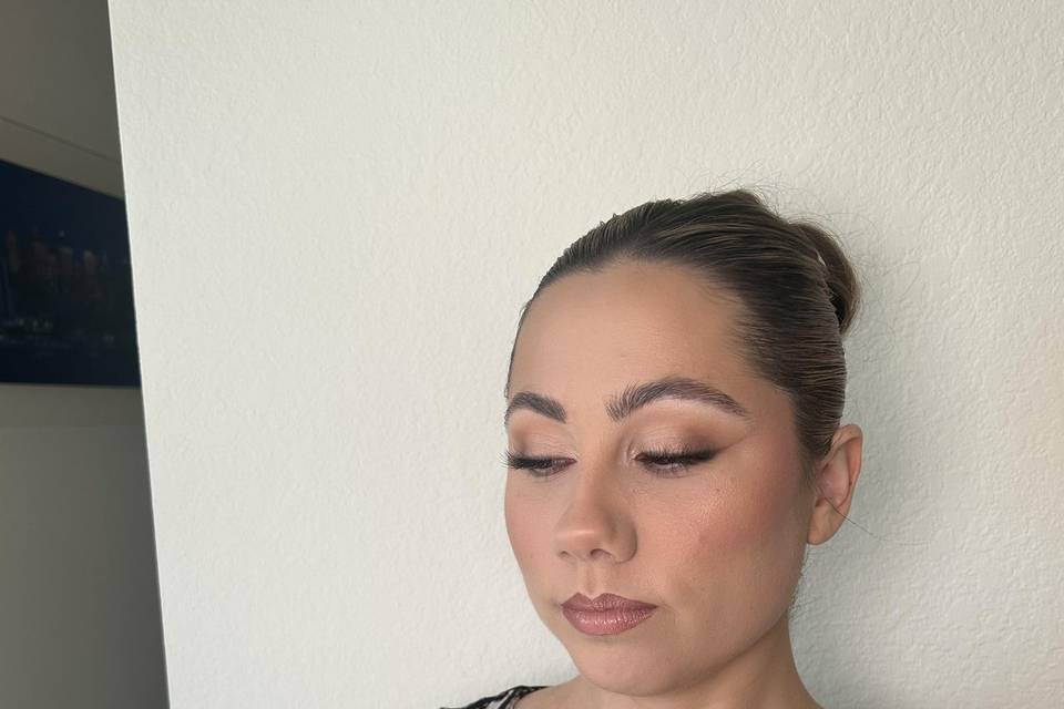 Bridal soft glam