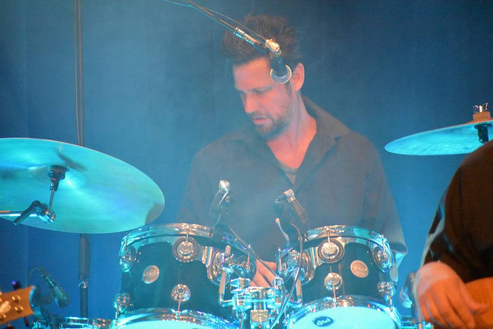 Steve Bello on Drums