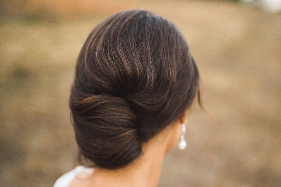 Classic updo