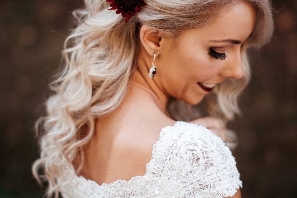 Bridal hair