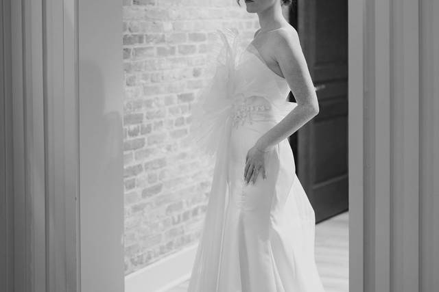 Beautiful structured gown