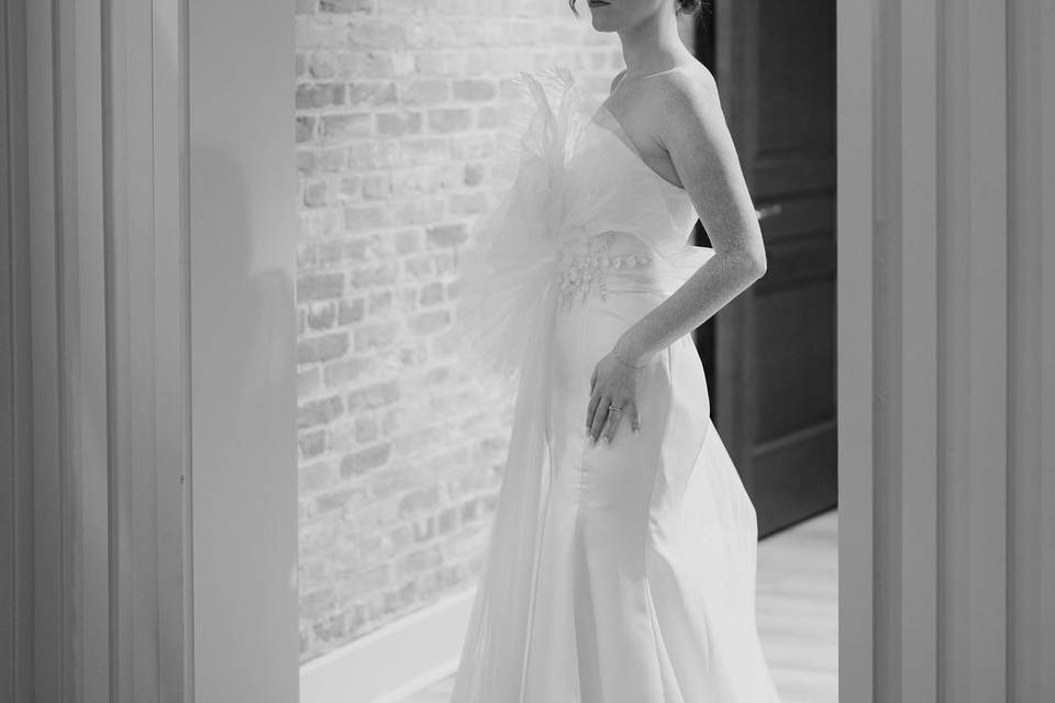Beautiful structured gown