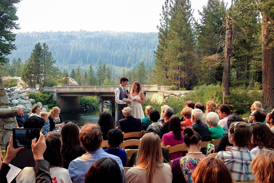 Wedding at Empire Mine Park